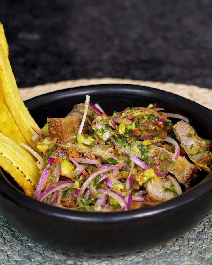 CEVICHE DE CHICHARRÓN