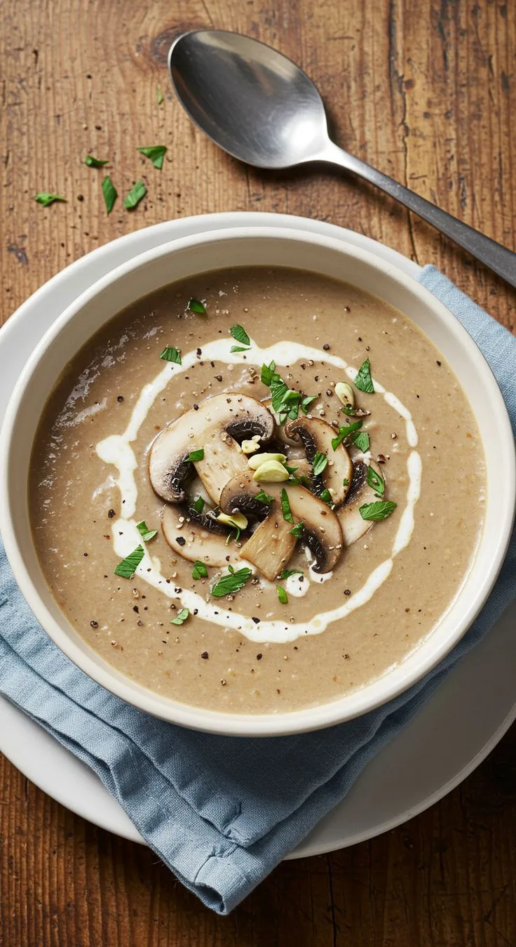 Crema de Champiñones